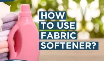 How to Use Fabric Softener