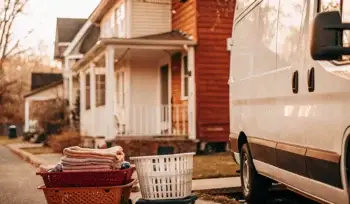 Old Brookville laundry pickup.