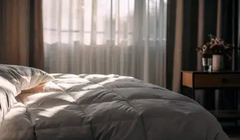 Clean comforter in Oyster Bay.