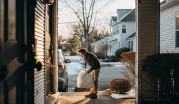 Laundry pickup service in East Norwich.