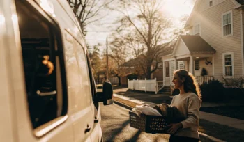 Lattingtown laundry pickup and delivery service.