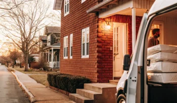 Mill Neck laundry pickup and delivery van.